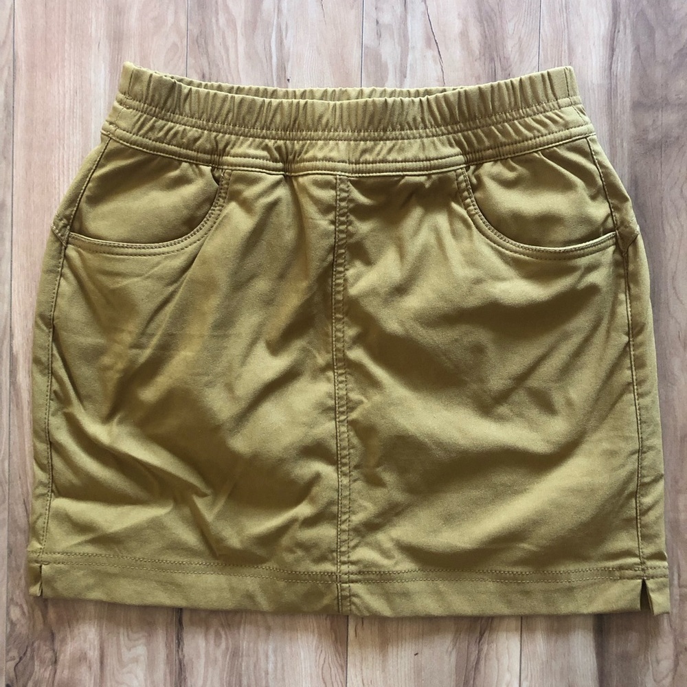 NWOT Prana Halle E-waist Skort II Antique Bronze